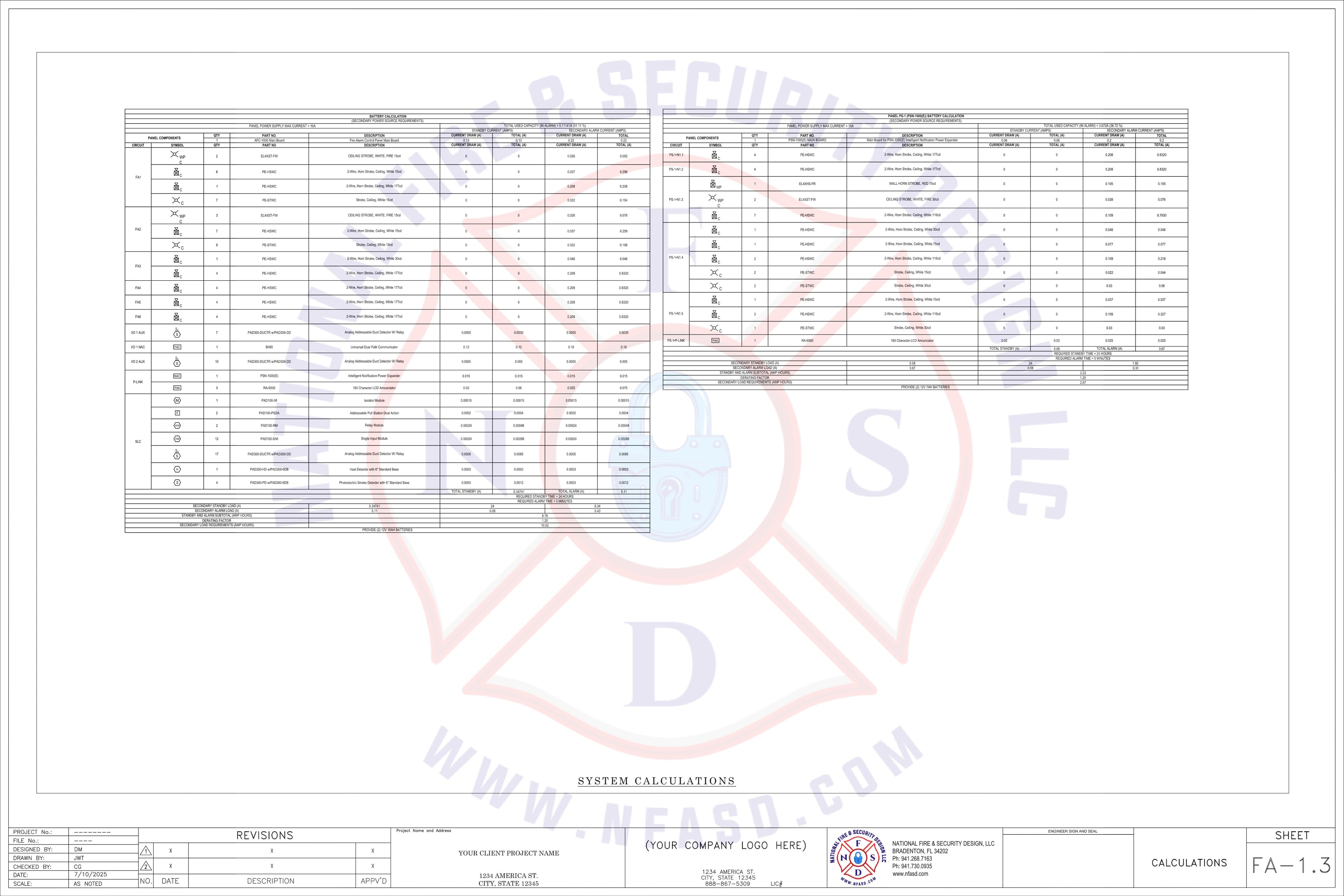 FA-1.3 — Calculations