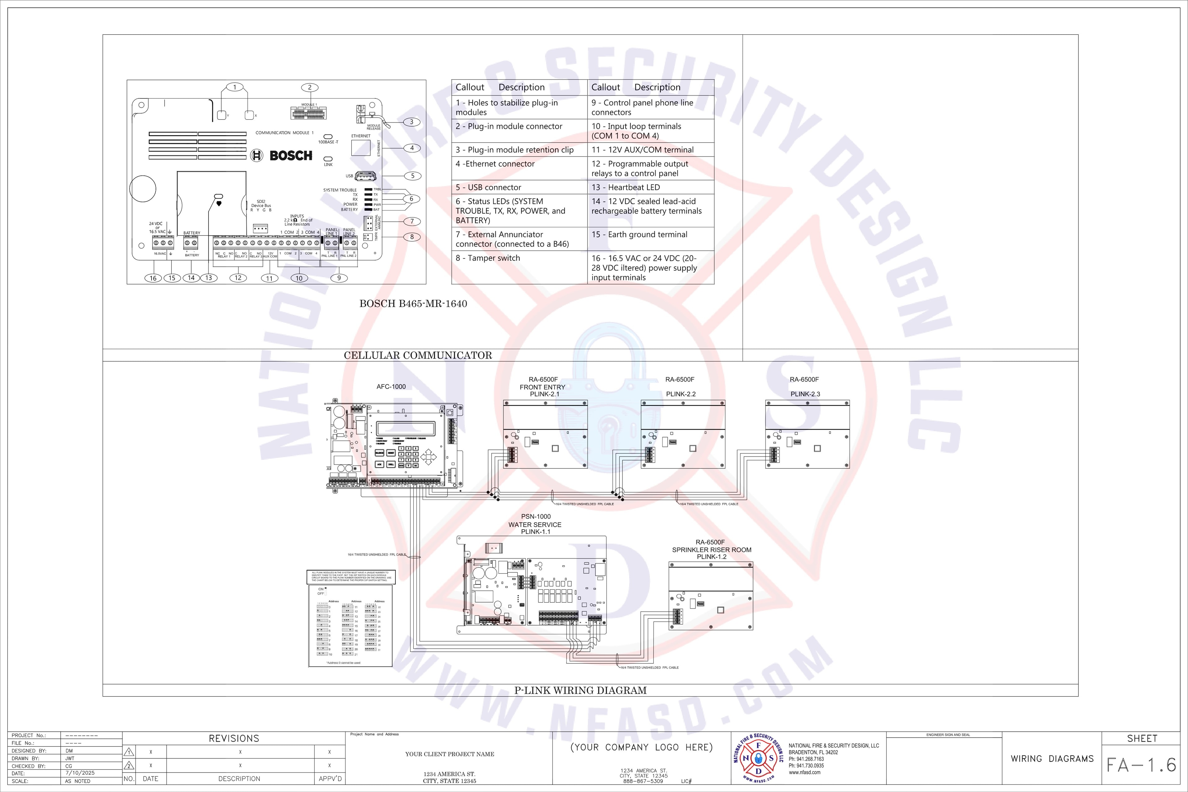 FA-1.6 — Wiring Diagrams (cont.)
