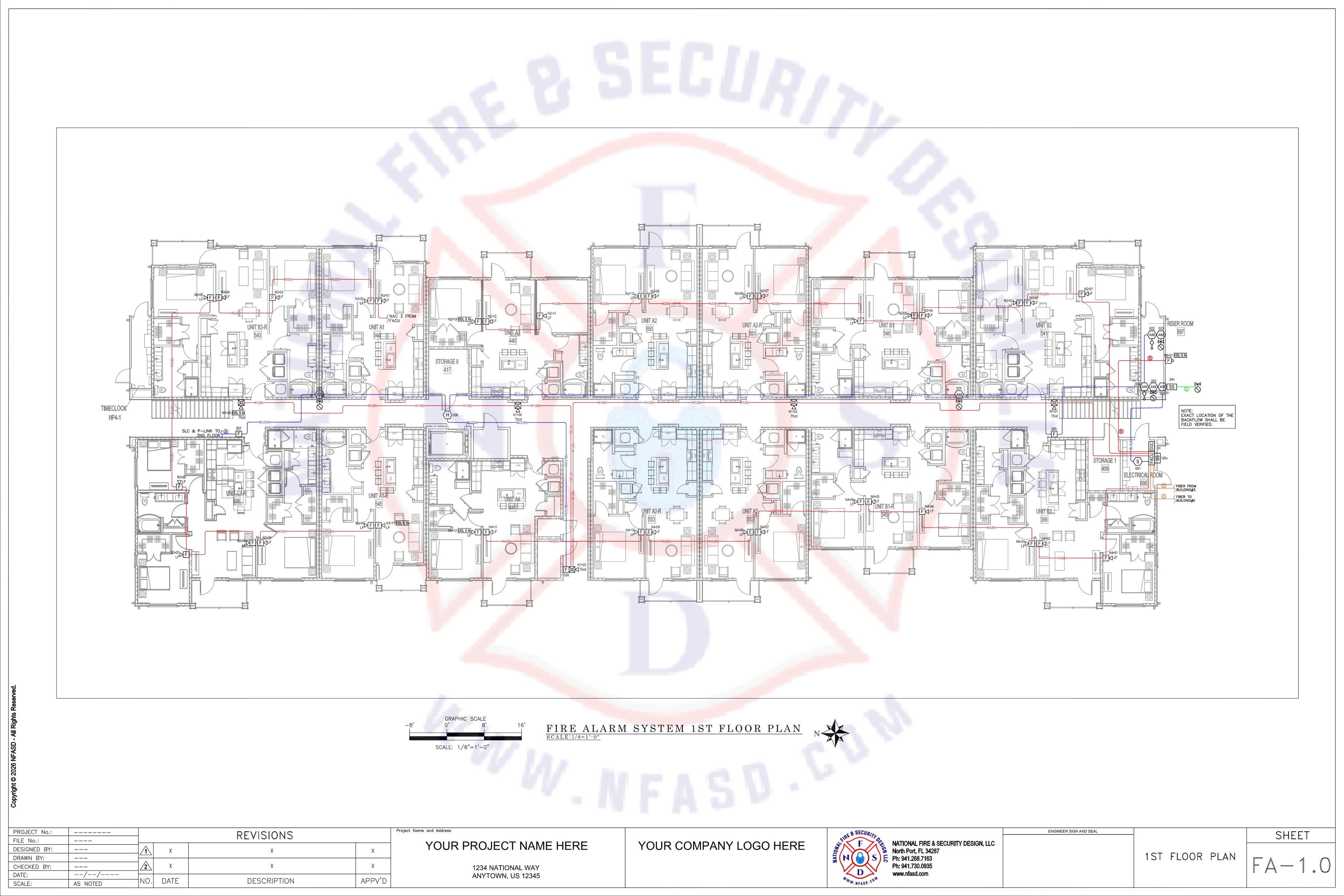 FA-1.0 — 1st Floor Plan