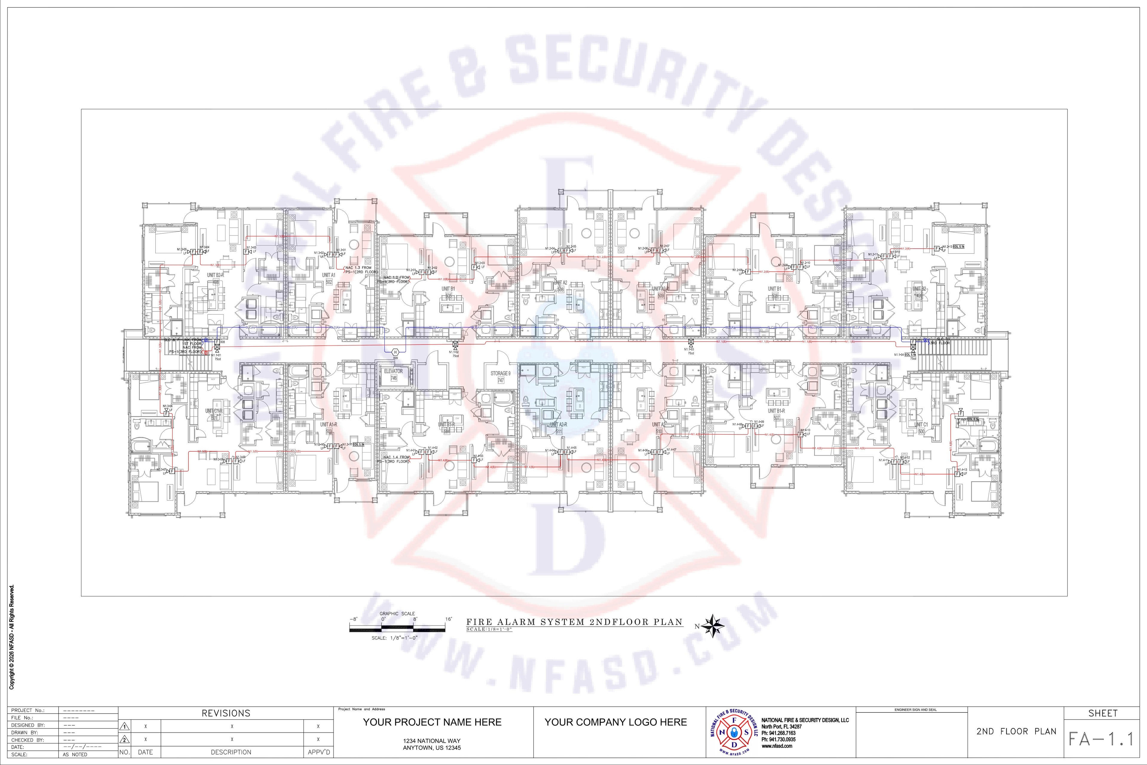 FA-1.1 — 2nd Floor Plan